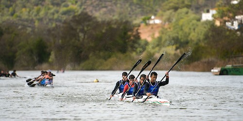 Rio Mira recebe 5ª subida internacional em k4 - Troféu Jorge Domingos