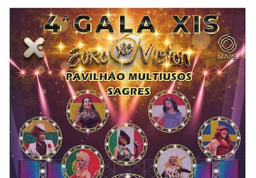 Sagres recebe a 4ª Gala Xis – “Euro Xis Vision”