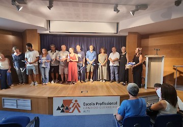 Escola Profissional de Alte promoveu Cerimónia de Entrega de Certificados aos 34 formandos que frequentaram os Cursos de Português Língua de Acolhimento nas aldeias de Alte e de Boliqueime