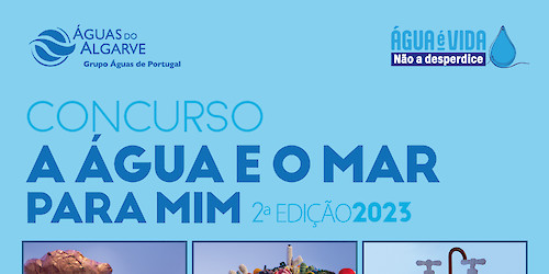 A Águas do Algarve e as IPSS do Algarve unidas na Educação Ambiental com o regresso da 2ª Edição do Concurso " O Mar e a Água pra Mim"