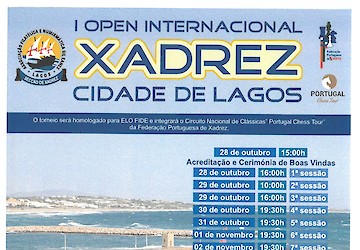 I Open Internacional de Xadrez “Cidade de Lagos“