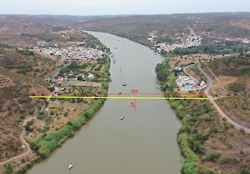 Ponte Alcoutim – Sanlúcar de Guadiana dá mais um passo