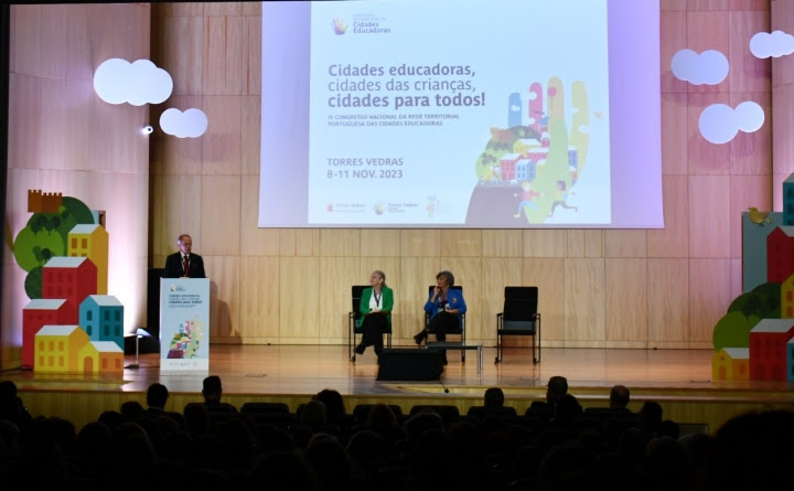 IX Congresso Nacional das Cidades Educadoras realizado em Torres Vedras