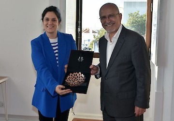 Ministra da Cultura do Paraguai visitou Loulé para conhecer Universo Criativo Local