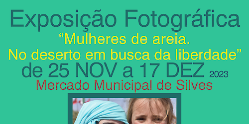 Exposição “Mulheres de areia. No deserto em busca da liberdade”