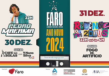 Pedro Mafama e festa “Revenge of the 2000’s” vão animar passagem de ano em Faro