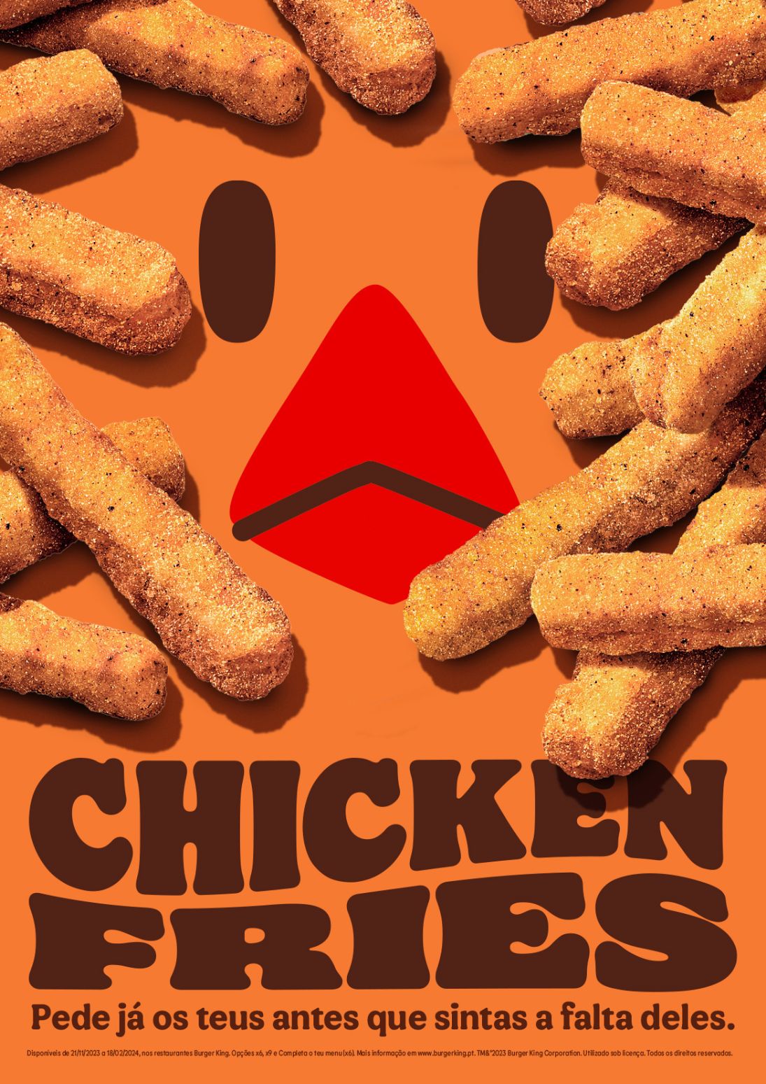 O snack mais esperado está de volta ao Burger King(R): Chicken Fries