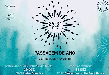 Passagem de Ano no concelho de Odemira: três dias de festejos em Vila Nova de Milfontes