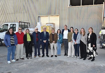 Autarquia de VRSA entrega 22 mil euros em bens alimentares a IPSS do concelho