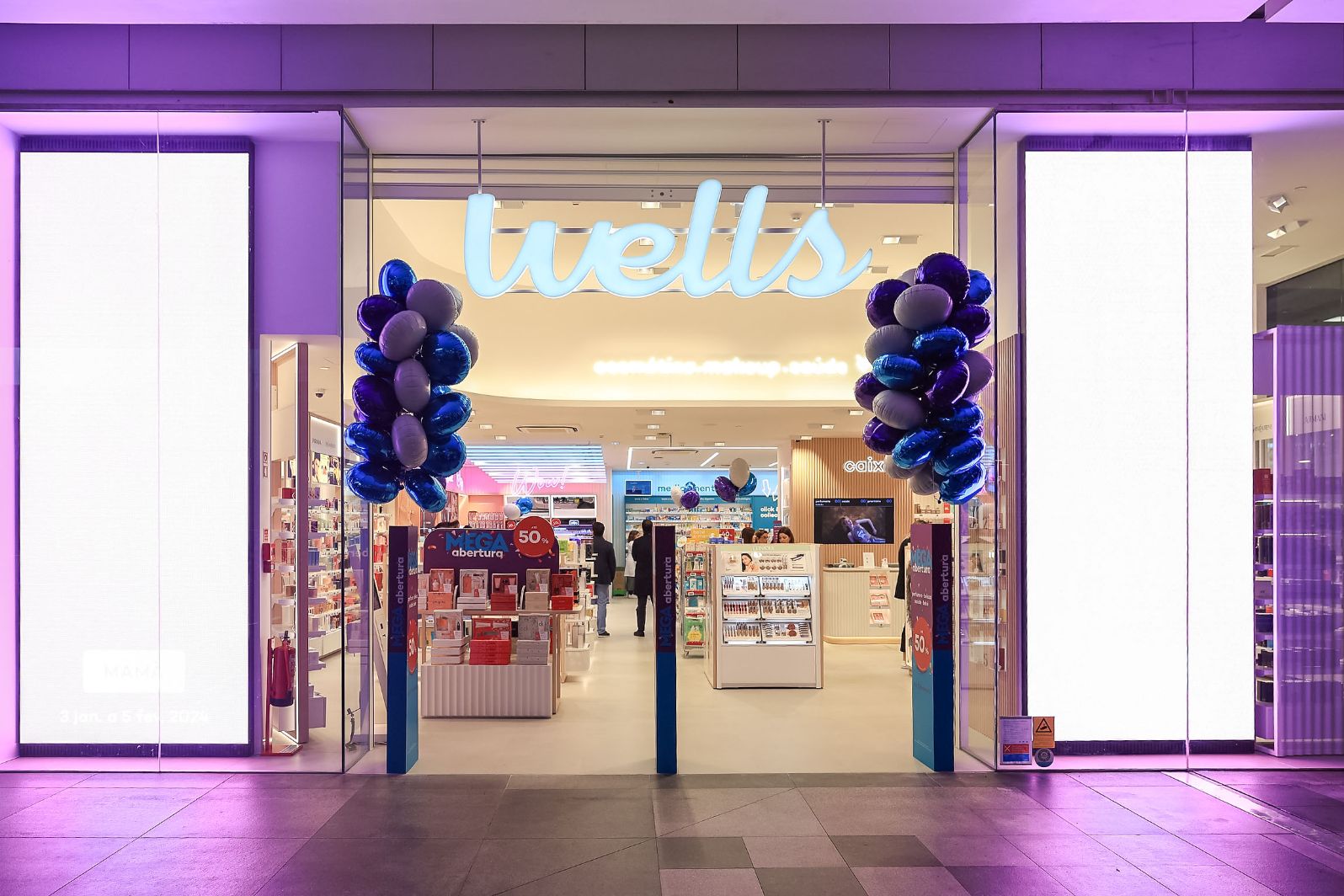 Wells abre nova loja no Aqua Portimão com conceito de perfumaria e beleza