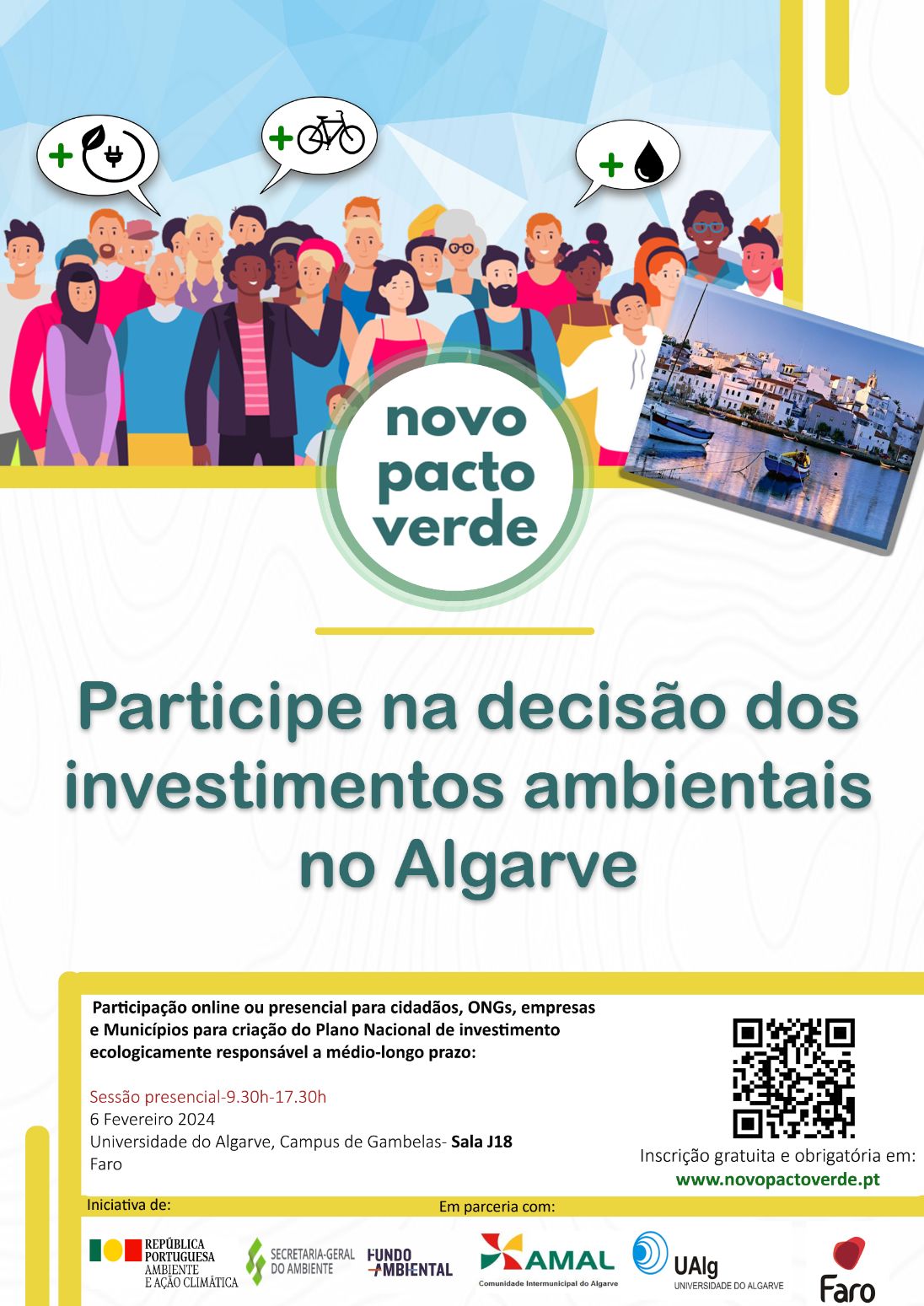 Faro recebe tour de participação pública para definição das prioridades de investimento público ambiental para os próximos anos