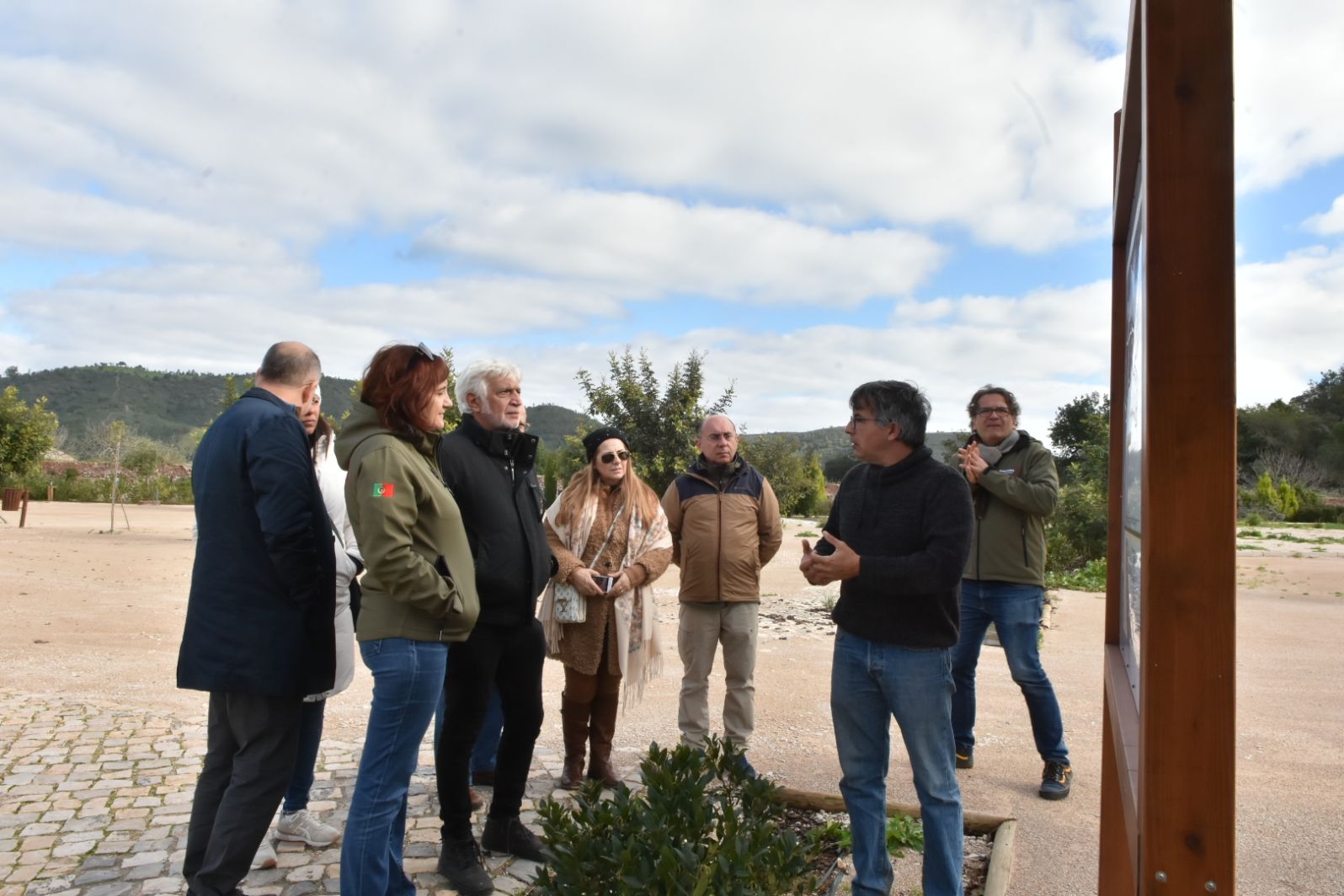 Responsável da UNESCO faz visita imersiva ao território do aspirante Geoparque Algarvensis