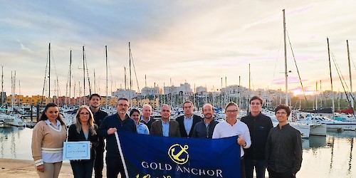 Marina de Portimão® galardoada com as 5 âncoras de ouro da The Yacht Harbour Association