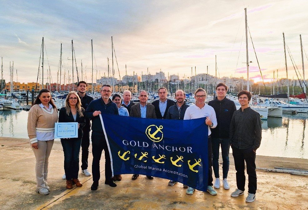 Marina de Portimão® galardoada com as 5 âncoras de ouro da The Yacht Harbour Association