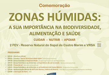 Reserva Natural do Sapal de Castro Marim e Vila Real de Santo António celebra Dia Mundial das Zonas Húmidas