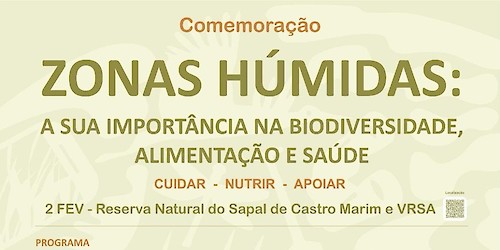 Reserva Natural do Sapal de Castro Marim e Vila Real de Santo António celebra Dia Mundial das Zonas Húmidas