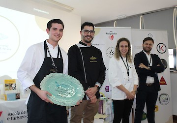 Aluno da escola de Hotelaria e Turismo do Algarve vence Concurso Nacional de Pastelaria Literária
