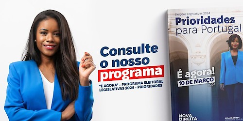 Partido Nova Direita vai a votos - com excepção dos Açores e da Madeira - em todos os círculos eleitorais