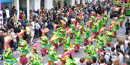 Mais de 50 mil foliões brincaram ao carnaval de Loulé, este ano em “apenas” 2 dias