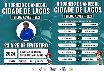 II Torneio de Andebol Cidade de Lagos Isilda Alves – Zizi