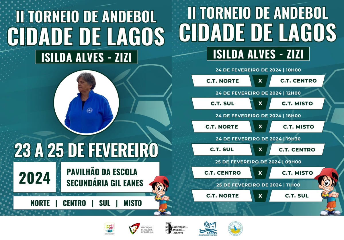 II Torneio de Andebol Cidade de Lagos Isilda Alves – Zizi