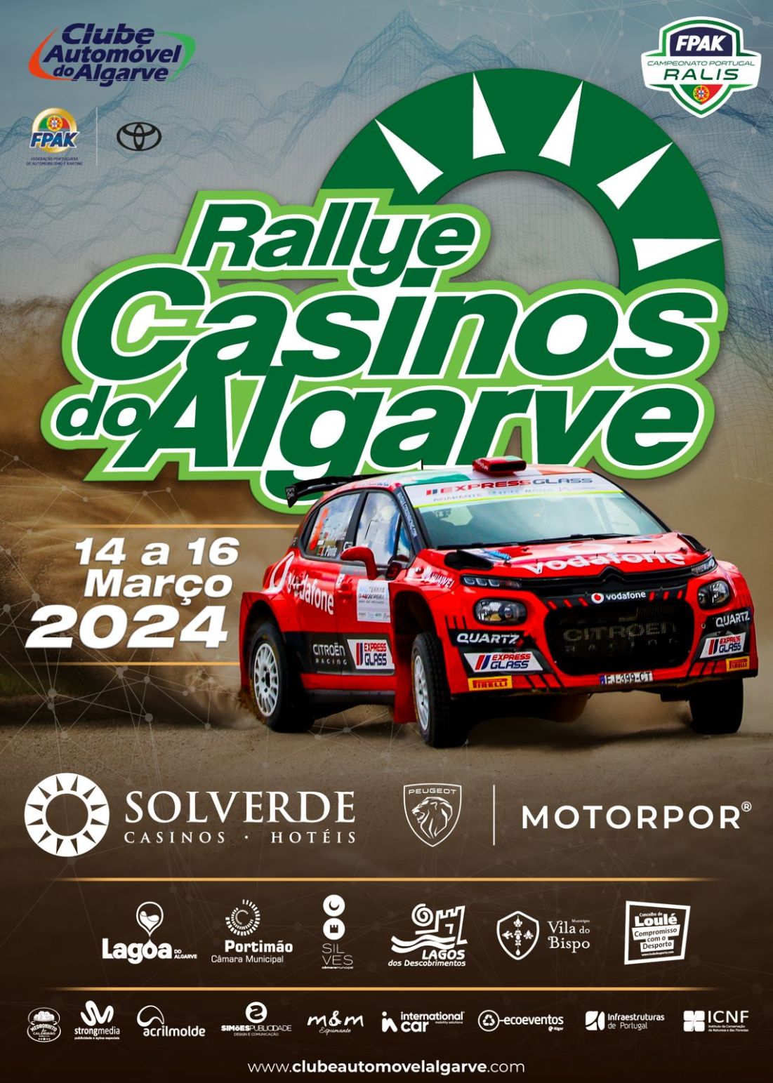 Rallye Casinos do Algarve prestes a ir para a estrada