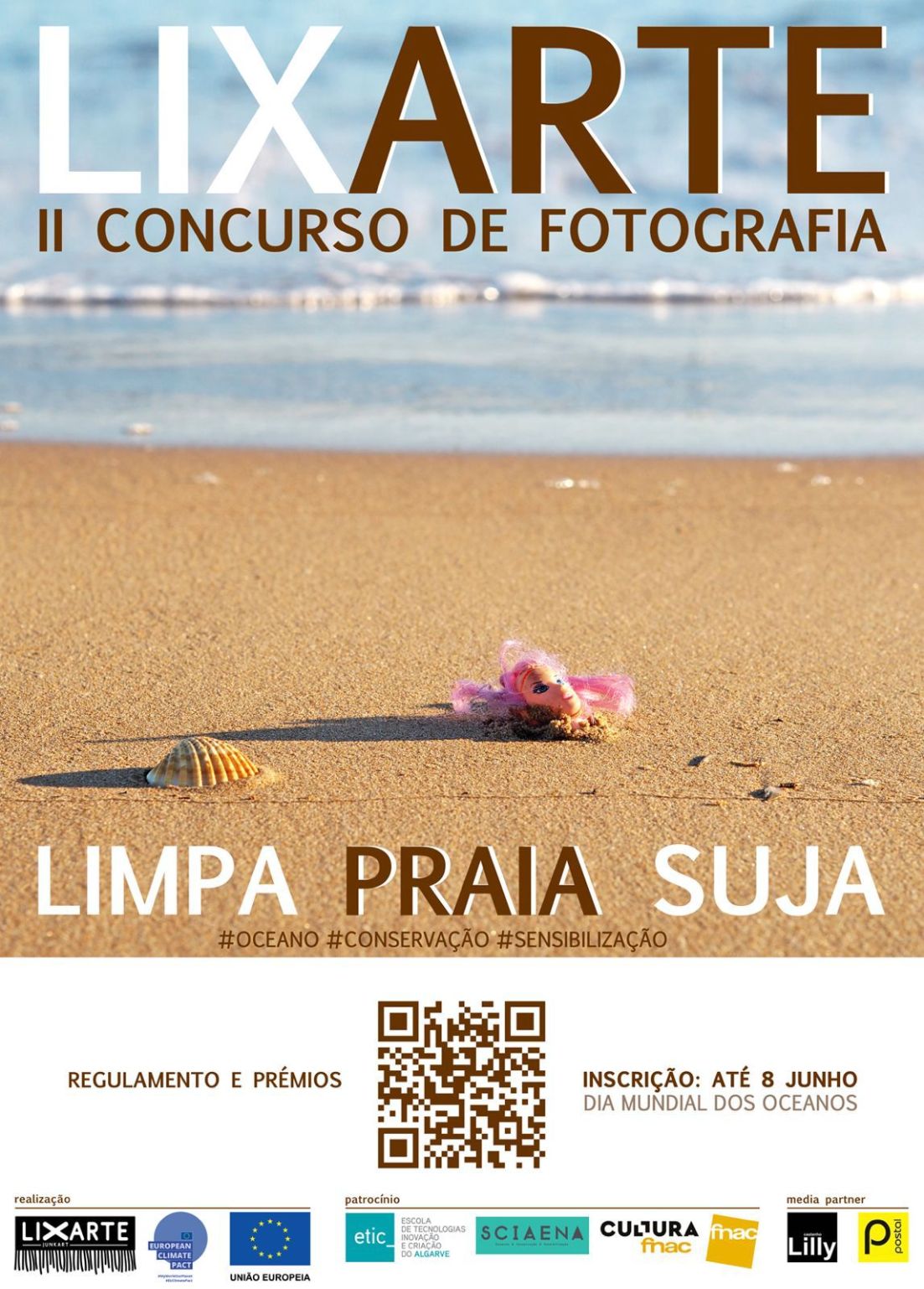 II Concurso de fotografia LIXARTE - Limpa praia suja