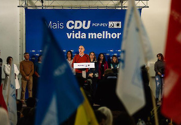 Campanha CDU no Algarve contou com a presença  de Paulo Raimundo e Catarina Marques