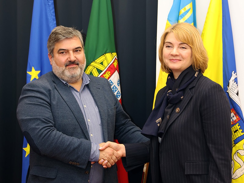 Lagos recebeu visita da Embaixadora da Ucrânia
