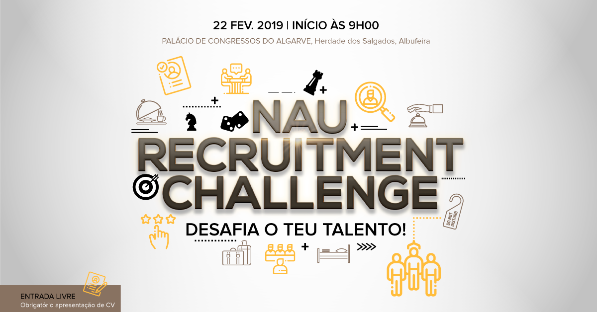 NAU Recruitment Challenge com 400 vagas de emprego para o Algarve