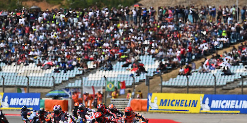 GP de Portugal: Muita animação no Algarve na recepção ao MotoGP