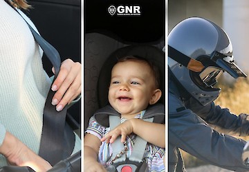 Operação “RoadPol – Dispositivos de segurança” - Cintos de segurança, sistemas de retenção de crianças e capacete