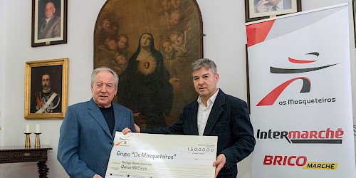 Grupo Os Mosqueteiros entrega 120 mil euros a 4 instituições de solidariedade social