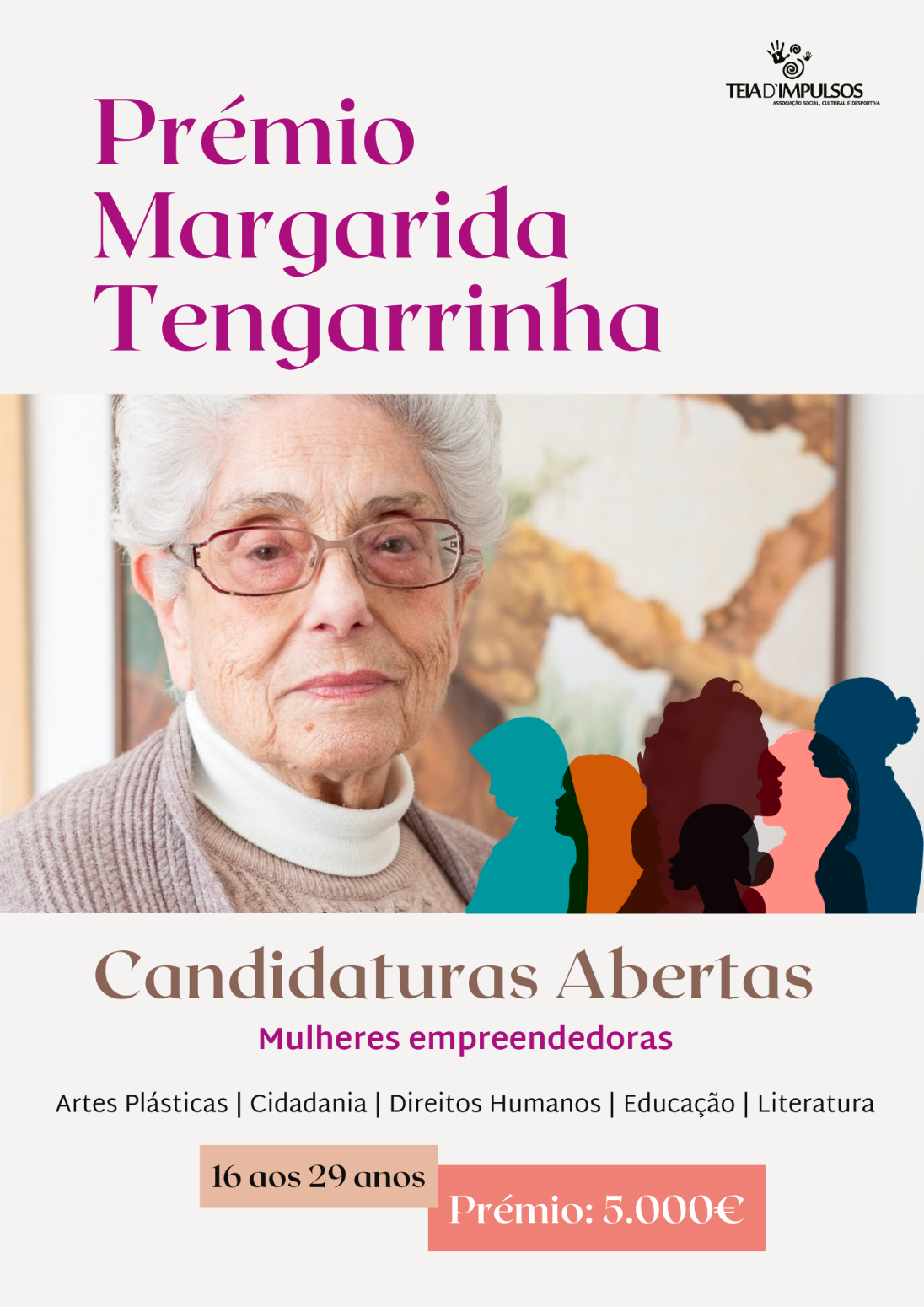 Teia D’Impulsos lança prémio dedicado a Margarida Tengarrinha