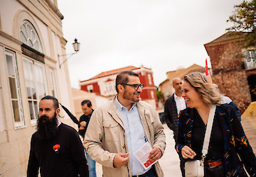 Campanha da CDU no Algarve contou com presença de João Oliveira
