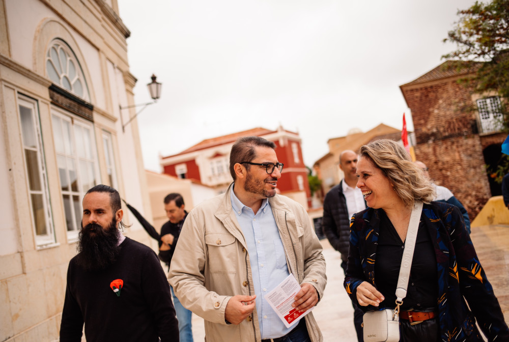 Campanha da CDU no Algarve contou com presença de João Oliveira