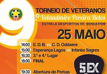 Estrela Desportiva de Bensafrim promove Torneio “Vladimir Pereira Betes”