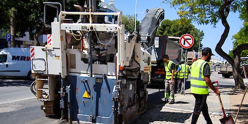 Vila Real de Santo António investe 1,5 milhões de euros na repavimentação das estradas do concelho