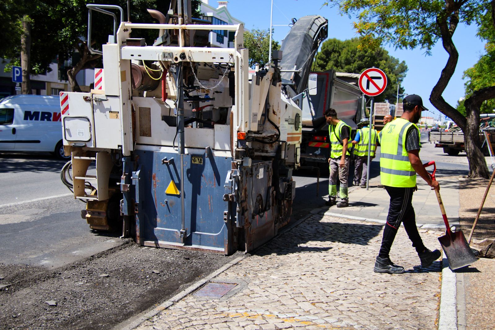 Vila Real de Santo António investe 1,5 milhões de euros na repavimentação das estradas do concelho