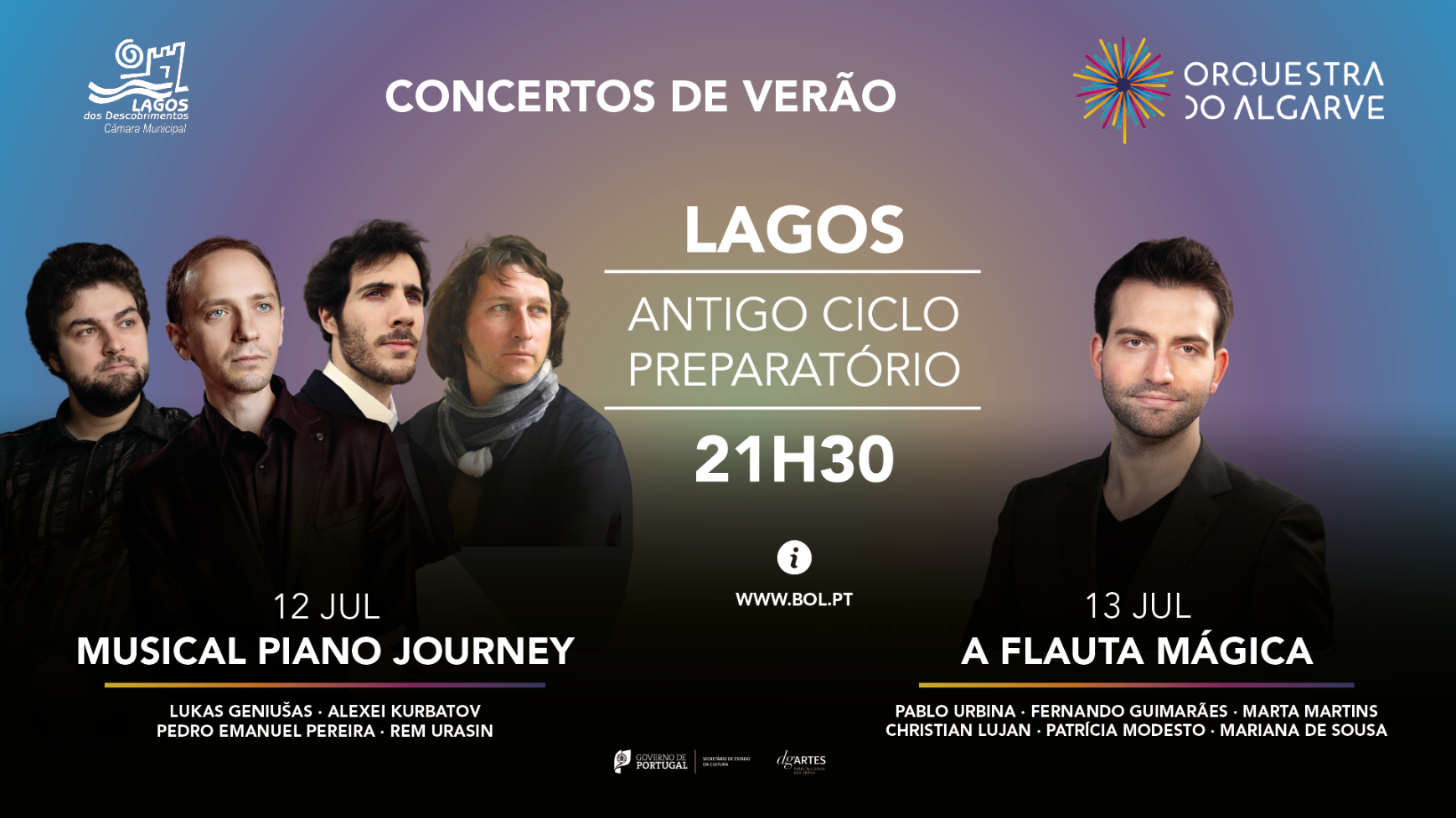 Concertos de Verão animam noites lacobrigenses