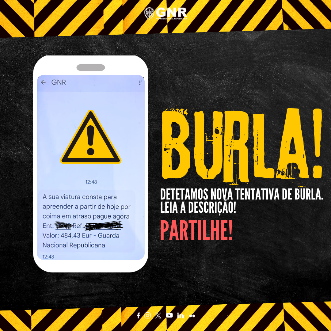 Esclarecimento sobre Burla associada à GNR