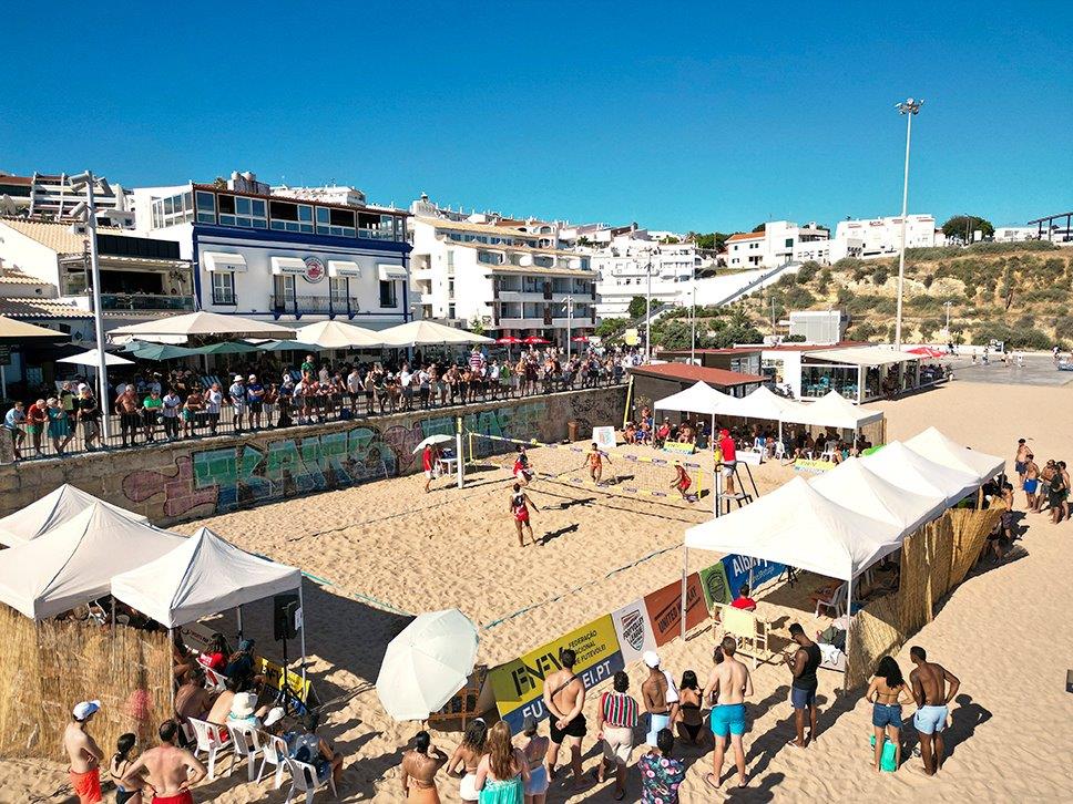 II etapa do campeonato nacional de futevólei disputou-se no passado fim-de-semana em Albufeira