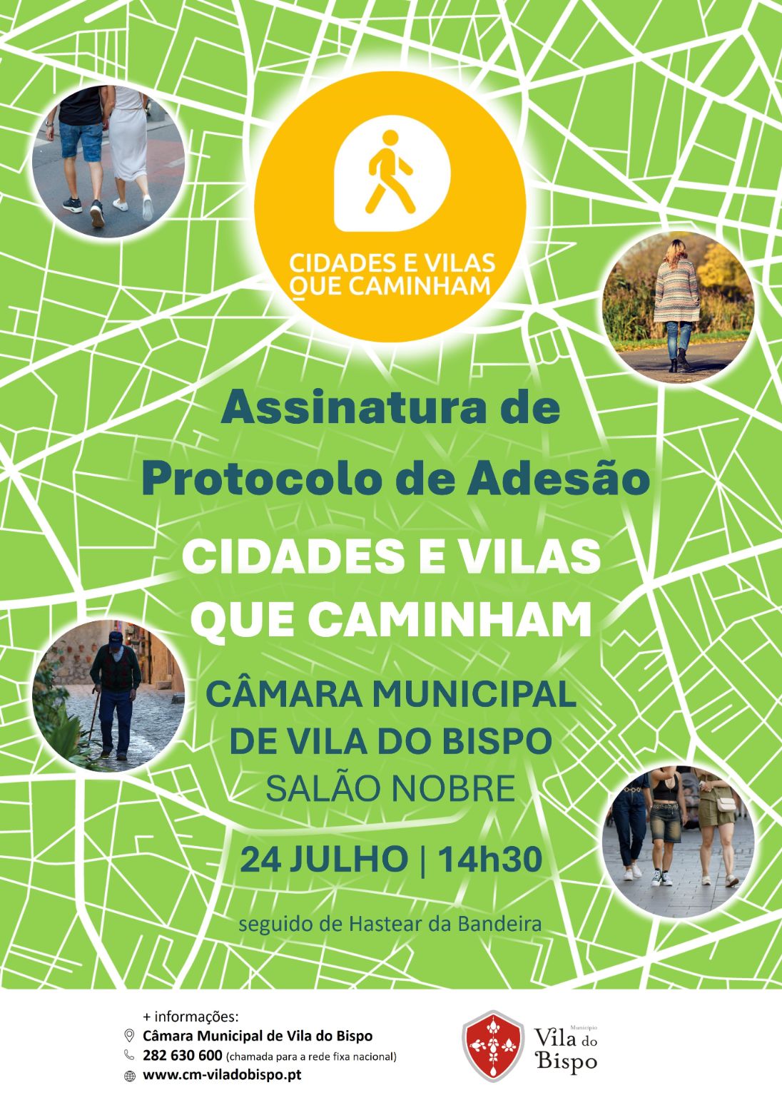 Vila do Bispo adere à Rede de Cidades e Vilas que Caminham