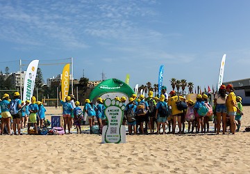 Área Desportiva da Praia Rocha foi palco da atividade “Recicla Mania” da Sociedade Ponto Verde