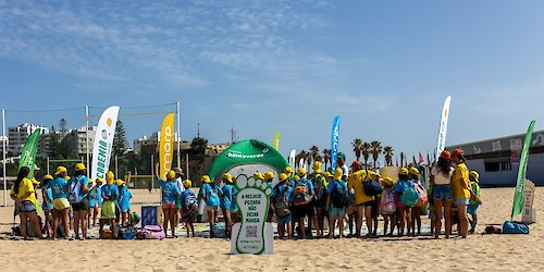 Área Desportiva da Praia Rocha foi palco da atividade “Recicla Mania” da Sociedade Ponto Verde
