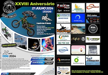 Comemoração do XXVIII Aniversário do Moto Clube de Lagos