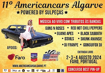 Americancars Algarve - os carros musculados e a sensualidade das pin-ups voltam a Faro