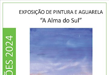 Exposição de Pintura e Aguarela “A Alma do Sul”, de Kheira Linder