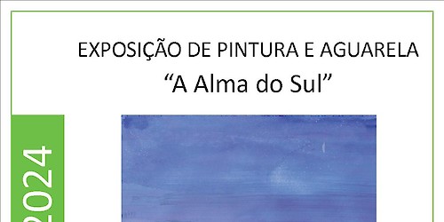 Exposição de Pintura e Aguarela “A Alma do Sul”, de Kheira Linder