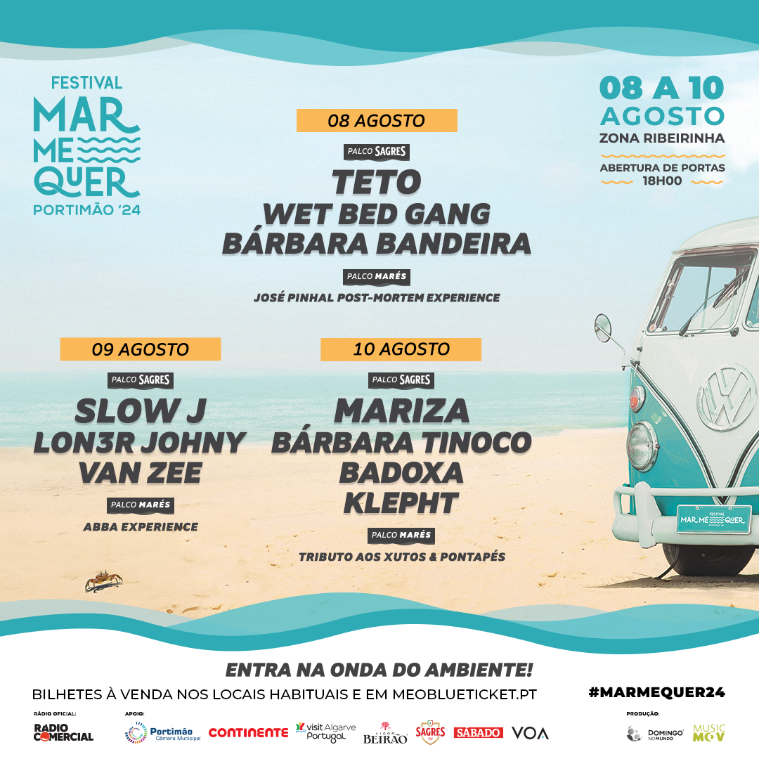 FESTIVAL MAR ME QUER: Bárbara Bandeira e Klepht são as mais recentes confirmações